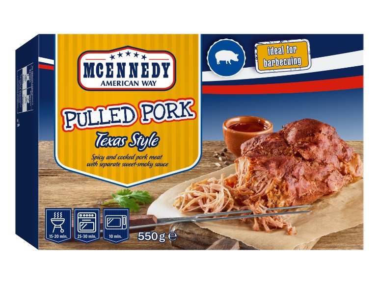 Pulled pork o pulled chicken