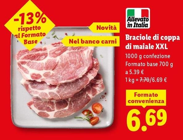 Braciole Di Coppa Di Maiale XXL