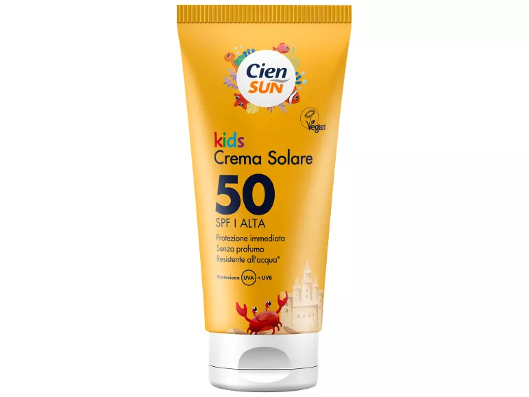 Crema solare per bambini