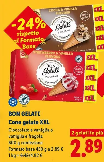Bon Gelati - Cono Gelato XXL