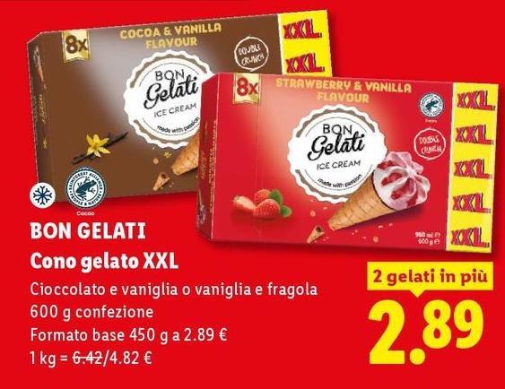 Bon Gelati - Cono Gelato XXL