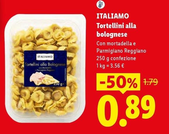 Italiamo - Tortellini Alla Bolognese