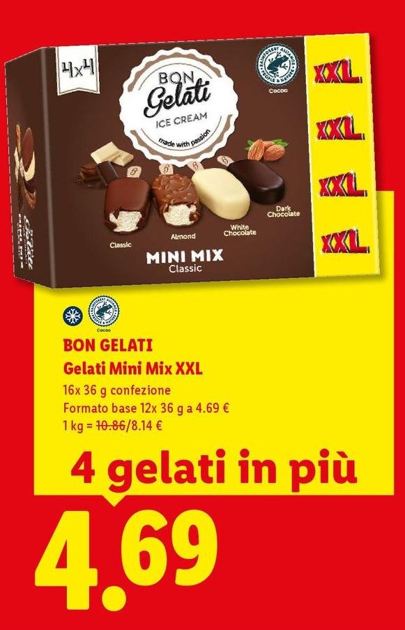 Bon Gelati - Gelati Mini Mix Xxl