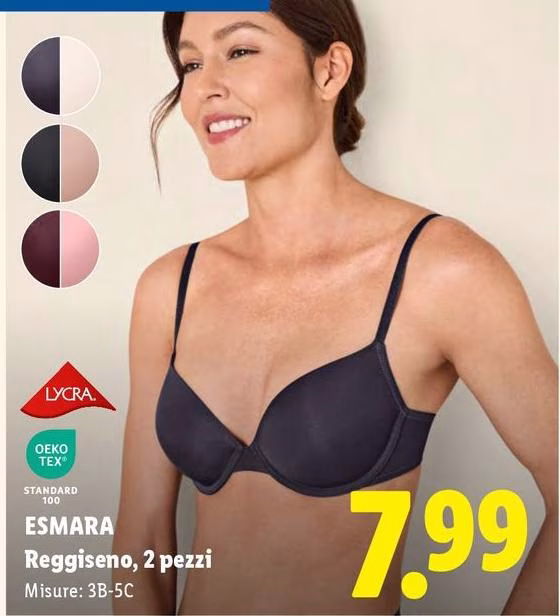 Esmara - Reggiseno, 2 Pezzi