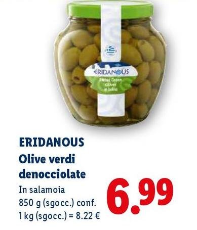 Eridanous - Olive Verdi Denocciolate
