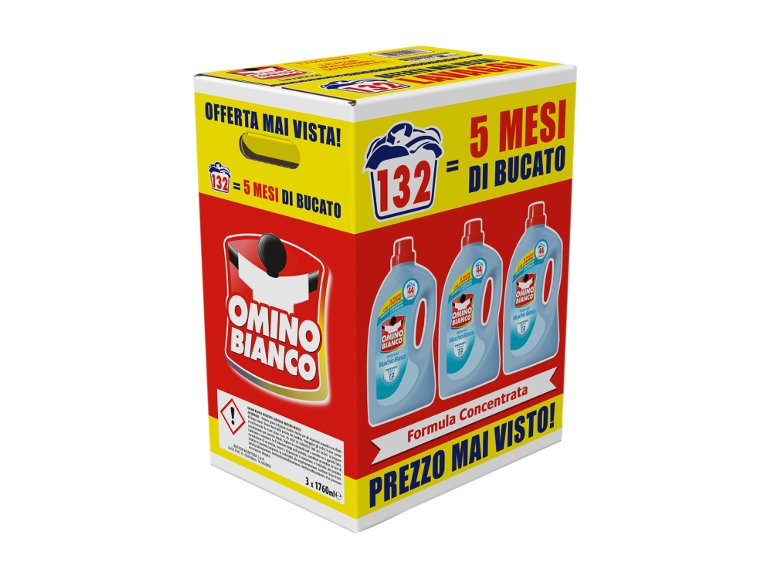 Detersivo lavatrice al muschio bianco