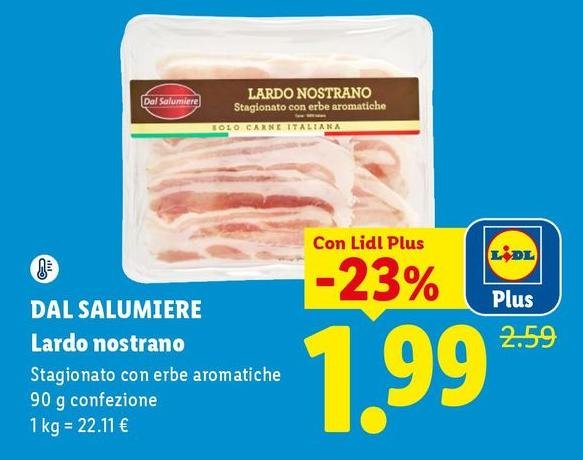 Dal Salumiere - Lardo Nostrano