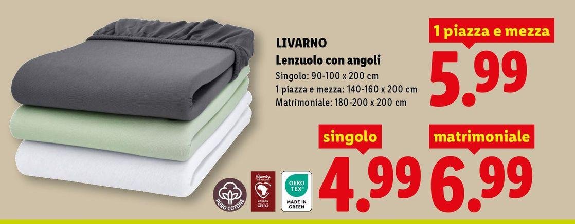 Livarno - Lenzuolo Con Angoli