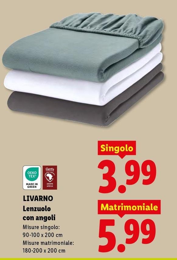 Livarno - Lenzuolo Con Angoli