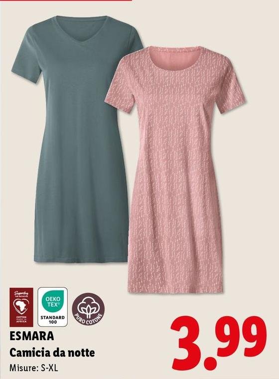 Esmara - Camicia Da Notte