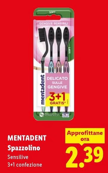 Mentadent - Spazzolino