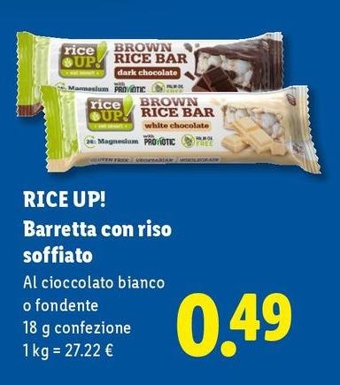 Rice Up! - Barretta Con Riso Soffiato