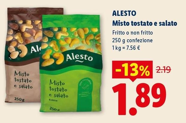 Alesto - Misto Tostato E Salato