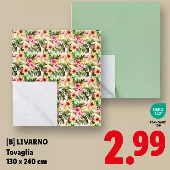 Livarno - Tovaglia 130 X 240 Cm