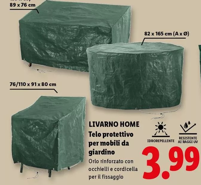 Livarno Home - Telo Protettivo Per Mobili Da Giardino