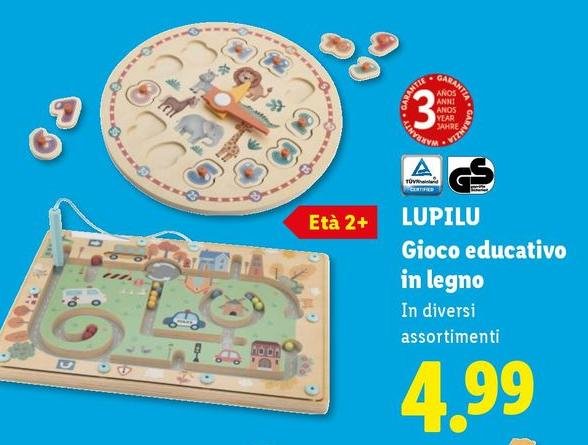 Lupilu - Gioco Educativo In Legno