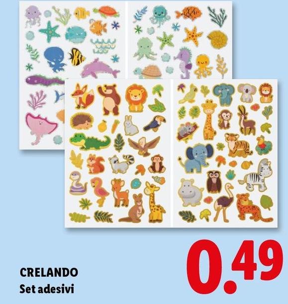 Crelando - Set Adesivi