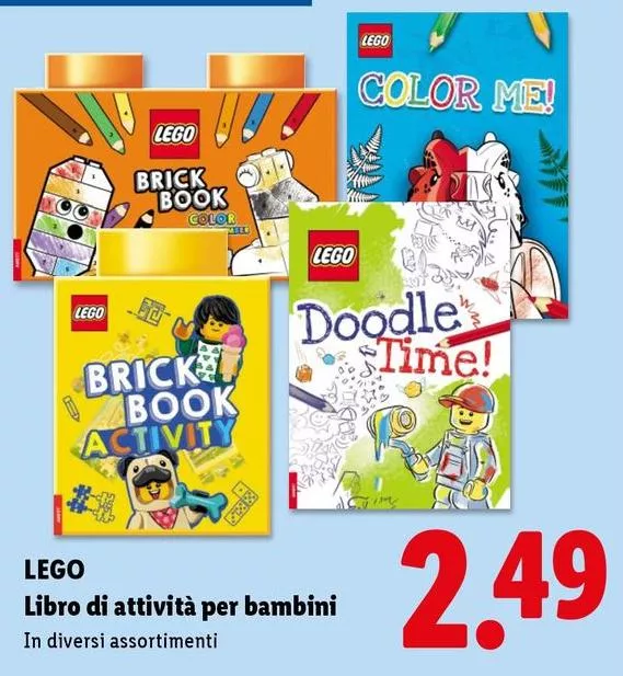 Lego - Libro Di Attività Per Bambini