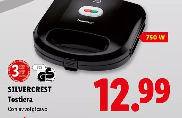 Silvercrest - Tostiera