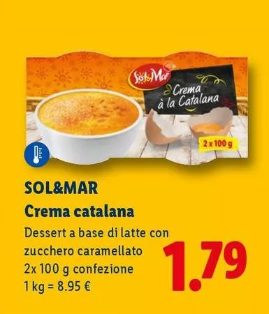 Sol & Mar - Crema Catalana