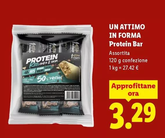 Un Attimo In Forma - Protein Bar