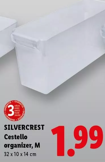 Silvercrest - Cestello Organizer, M