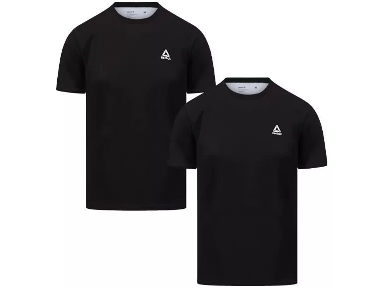 T-shirt sportiva da uomo, 2 pezzi "Reebok"