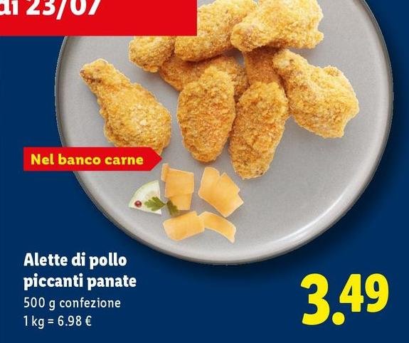 Alette Di Pollo Piccanti Panate