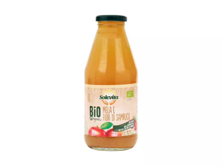Bevanda BIO alla mela e fiori di sambuco