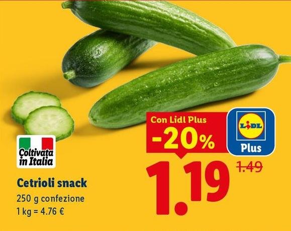 Cetrioli snack
