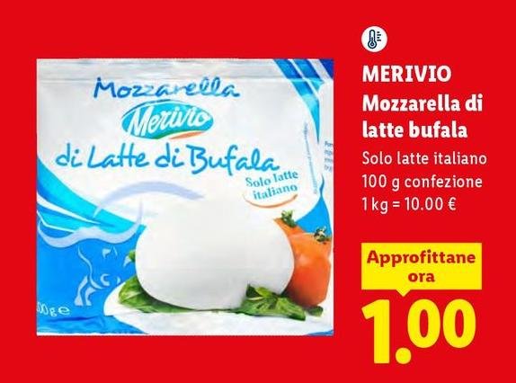 Merivio - Mozzarella Di Latte Bufala