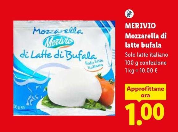 Merivio - Mozzarella Di Latte Bufala