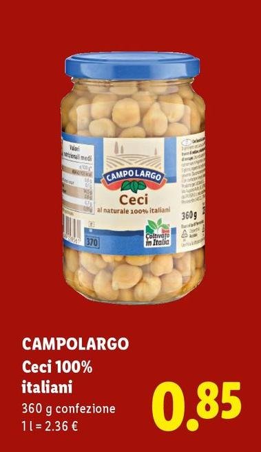 Campo Largo - Ceci 100% Italiani