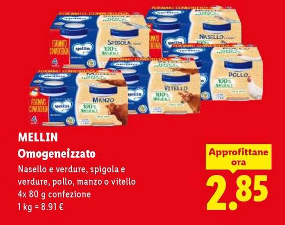 Mellin - Omogeneizzato