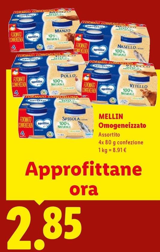 Mellin - Omogeneizzato
