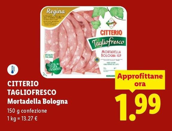 Citterio Tagliofresco - Mortadella Bologna
