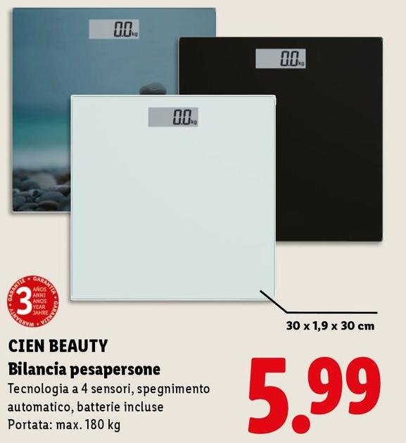 Cien Beauty - Bilancia Pesapersone