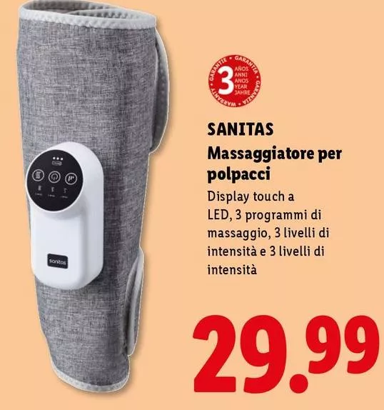 Sanitas - Massaggiatore Per Polpacci