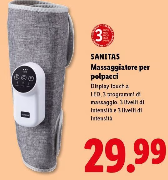 Sanitas - Massaggiatore Per Polpacci