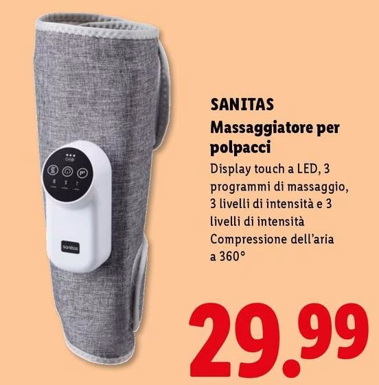 Sanitas - Massaggiatore Per Polpacci
