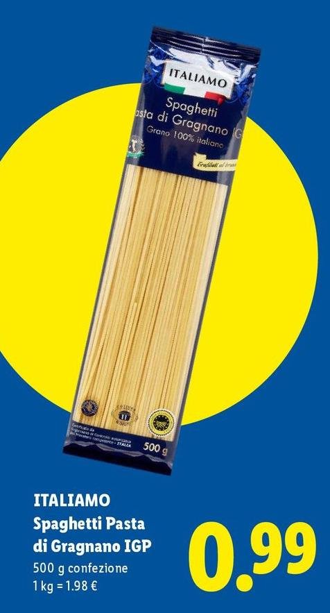 Italiamo - Spaghetti Pasta Di Gragnano IGP
