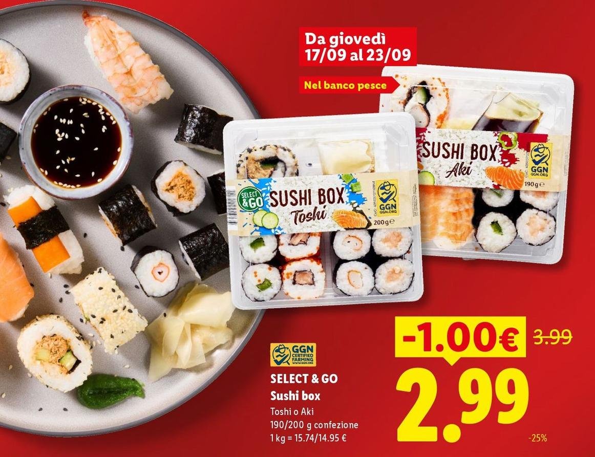 Select & Go - Sushi Box