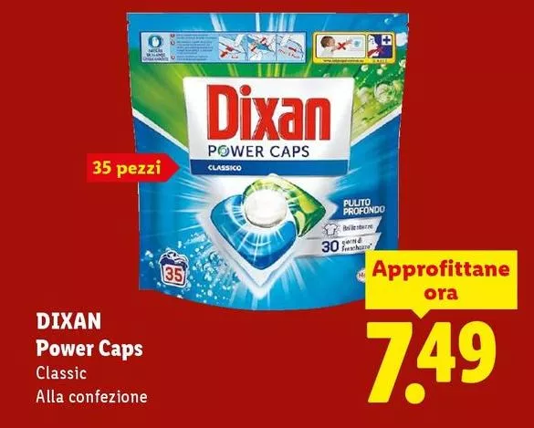 Dixan - Power Caps