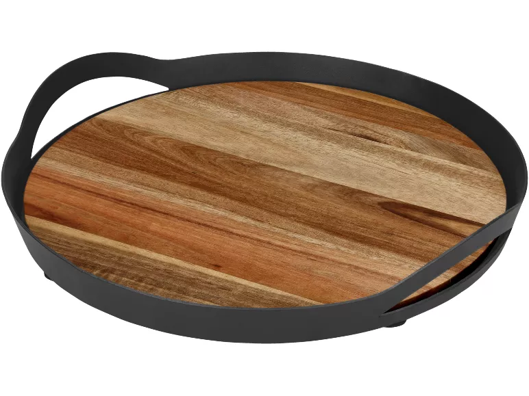 Vassoio in legno di acacia