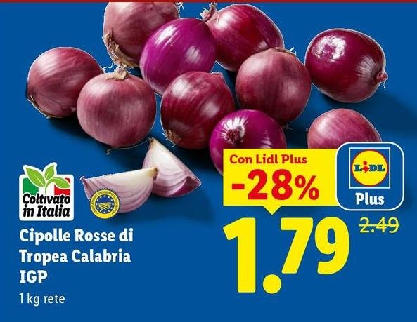 Cipolle Rosse Di Tropea Calabria IGP