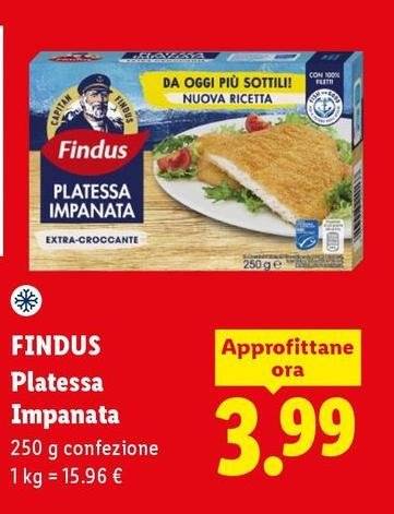 Findus - Platessa Impanata