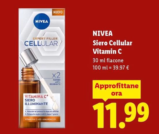 Nivea - Siero Cellular Vitamin C