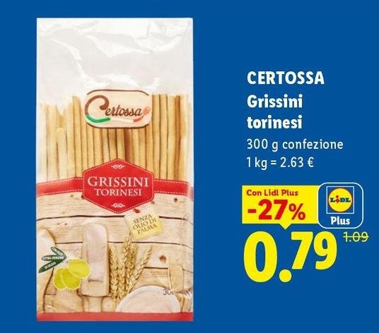 Certossa - Grissini Torinesi