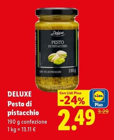 Deluxe - Pesto Di Pistacchio