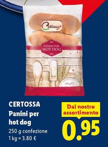 Certossa - Panini Per Hot Dog